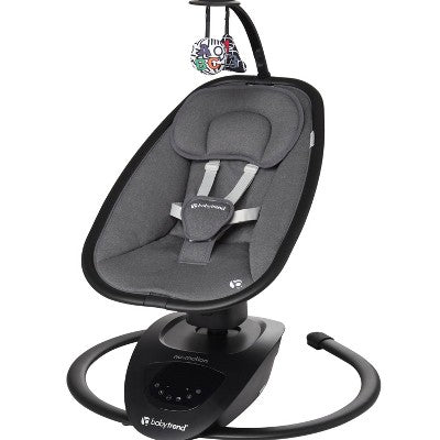 Huśtawka z elektronicznym panelem – czarna