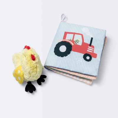 Miękka książeczka aktywizująca – farma