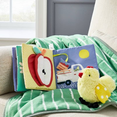 Miękka książeczka aktywizująca – farma