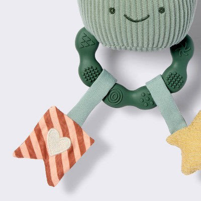 Pluszowa grzechotka ręczna – babeczka