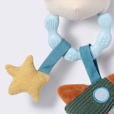 Pluszowa grzechotka ręczna – planeta