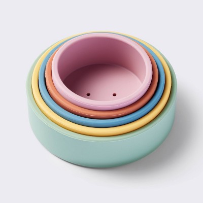 Silikonowe kubeczki do układania